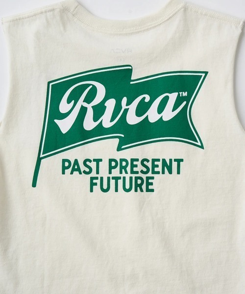 RVCA（ルーカ）の「RVCA キッズ ONSHORE TT タンクトップ 【2025年夏モデル】/ルーカキッズバックプリントマッスルタンクトップ（タンクトップ・キッズ・ブラック/オフホワイト/グリーン系その他/ピンク系その他・130/140/150/160）」の17枚目の写真