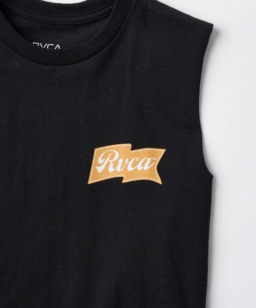 RVCA（ルーカ）の「RVCA キッズ ONSHORE TT タンクトップ 【2025年夏モデル】/ルーカキッズバックプリントマッスルタンクトップ（タンクトップ・キッズ・ブラック/オフホワイト/グリーン系その他/ピンク系その他・130/140/150/160）」の11枚目の写真