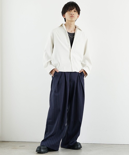 MinoriTY(マイノリティ)の「【MinoriTY】プレミアムコットンインナー専用タンクトップ メンズ フラットレギュラー(タンクトップ・メンズ・ブラック/ホワイト・S/M/L)」の4枚目の写真