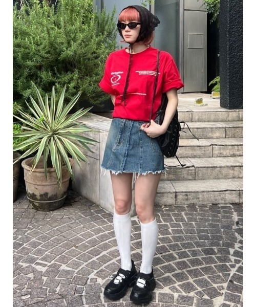 SLY（スライ）の「F/LEATHER BONDAGE KNAPSACK フェイクレザー ボンデージ ナップサック（バックパック/リュック・レディース・ブラック・FREE）」の15枚目の写真