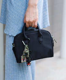 Kastane | 【Kolors like you/2WAY】チャーム＆ボストンバッグ(ボストンバッグ)