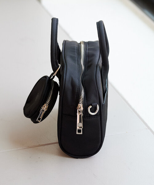 Kastane（カスタネ）の「【Kolors like you/2WAY】チャーム＆ボストンバッグ（ボストンバッグ・レディース・オレンジ/グレー/ブラック・FREE）」の12枚目の写真