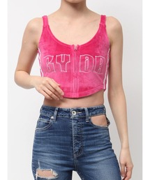 GYDA | GYDAベロアラインビスチェ(キャミソール)