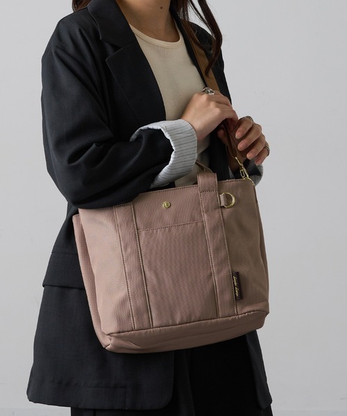 Legato Largo(レガートラルゴ)の「【Legato Largo】LT-F3411 簡探バッグ 2WAYショルダー(ショルダーバッグ・レディース・ブラック/グレイッシュベージュ・FREE)」の15枚目の写真