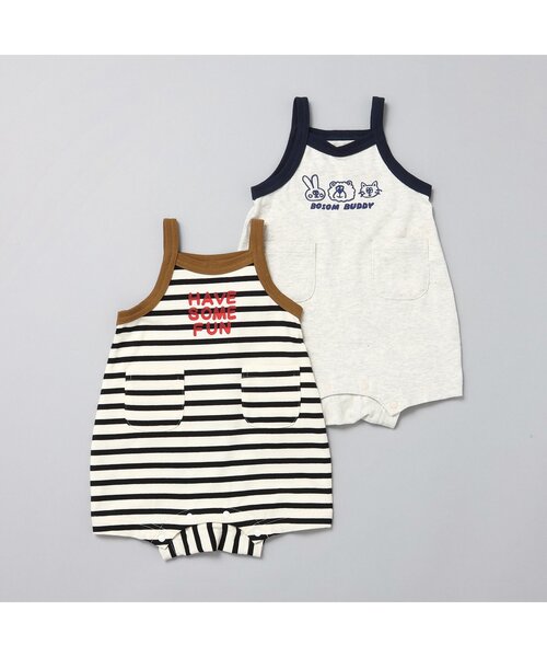 BREEZE（ブリーズ）の「【Bpop】ユニキャミロンパス（ロンパース・キッズ・その他2/グレー・70/80）」の5枚目の写真