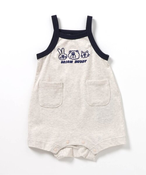 BREEZE（ブリーズ）の「【Bpop】ユニキャミロンパス（ロンパース・キッズ・その他2/グレー・70/80）」の7枚目の写真