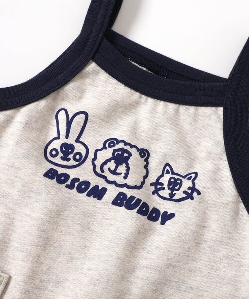 BREEZE（ブリーズ）の「【Bpop】ユニキャミロンパス（ロンパース・キッズ・その他2/グレー・70/80）」の10枚目の写真