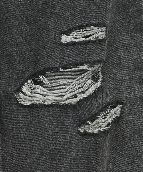 X-girl（エックスガール）の「DRAWSTRING DENIM PANTS（デニムパンツ・レディース・ブラック/ピンク/ライトインディゴブルー・S/M）」の15枚目の写真