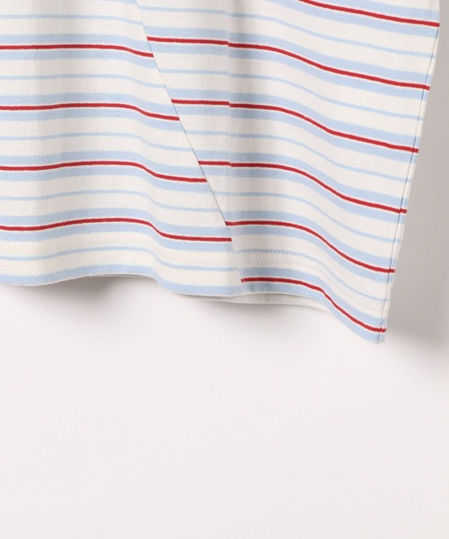 LEPSIM（レプシィム）の「クレイジーマルチボーダーT　418501（Tシャツ/カットソー・レディース・ブルー/イエロー/ピンク・FREE）」の7枚目の写真