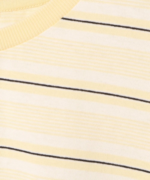 LEPSIM（レプシィム）の「クレイジーマルチボーダーT　418501（Tシャツ/カットソー・レディース・ブルー/イエロー/ピンク・FREE）」の10枚目の写真