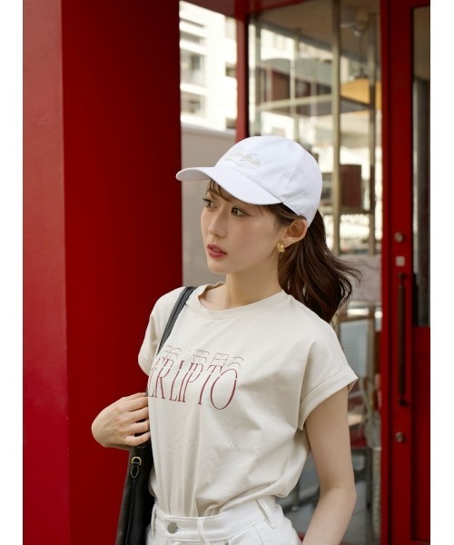 Essential French Sleeve Tee（Tシャツ/カットソー）｜Her lip