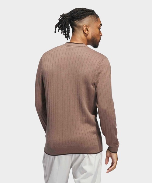 adidas（アディダス）の「オリジナルスゴルフ Vネック セーター【adidas Golf/アディダスゴルフ】（ニット/セーター・メンズ・グリーン/ブラウン/コバルトブルー・LARGE/MEDIUM/X-LARGE/SMALL/XX-LARGE）」の20枚目の写真