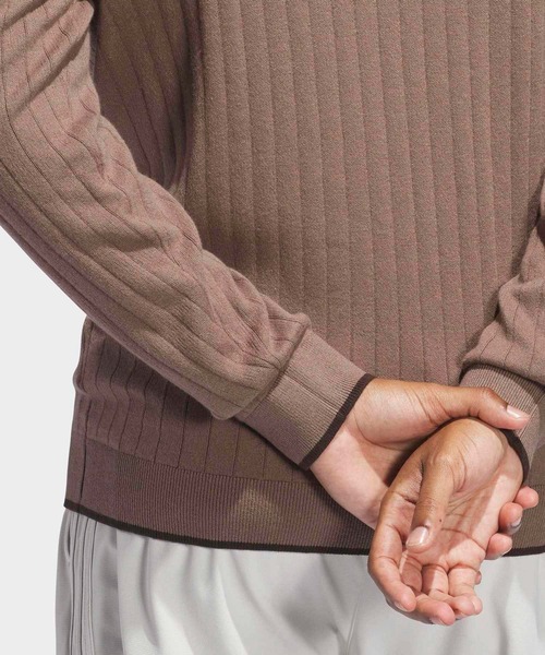 adidas（アディダス）の「オリジナルスゴルフ Vネック セーター【adidas Golf/アディダスゴルフ】（ニット/セーター・メンズ・グリーン/ブラウン/コバルトブルー・LARGE/MEDIUM/X-LARGE/SMALL/XX-LARGE）」の22枚目の写真