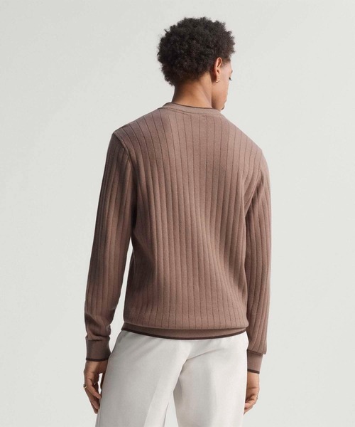 adidas（アディダス）の「オリジナルスゴルフ Vネック セーター【adidas Golf/アディダスゴルフ】（ニット/セーター・メンズ・グリーン/ブラウン/コバルトブルー・LARGE/MEDIUM/X-LARGE/SMALL/XX-LARGE）」の12枚目の写真