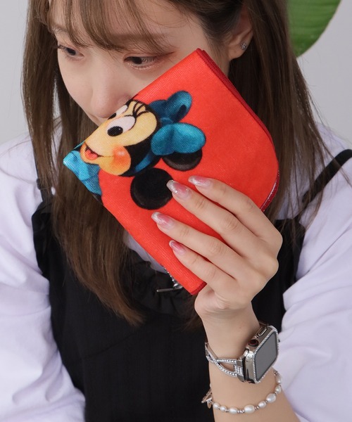 ミッキー ミニー ディズニー ハンカチ 腕時計柄 2枚セット ハンカチタオル2柄セット「ミッキーマウス」（ディズニー タオル