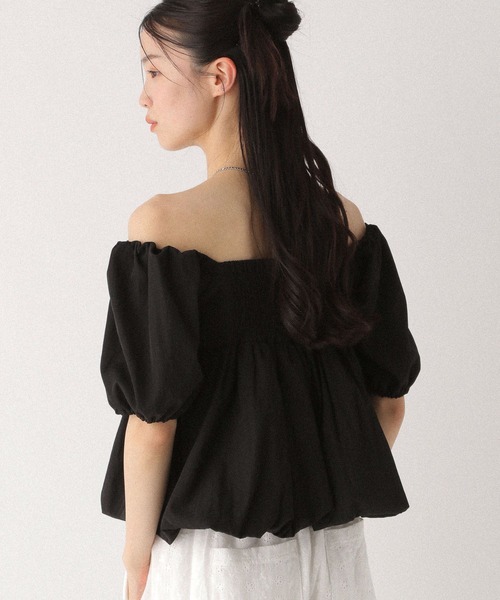 BALLOON HALF-SLEEVE ブラウス 楽天市場】10/8 21時～限定！半額SALE☆ブラウス 白 長袖 ノー