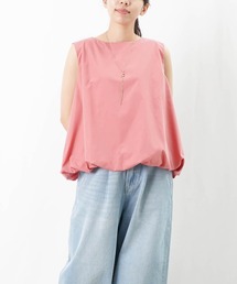 LC/LLL バルーンノースリーブブラウス