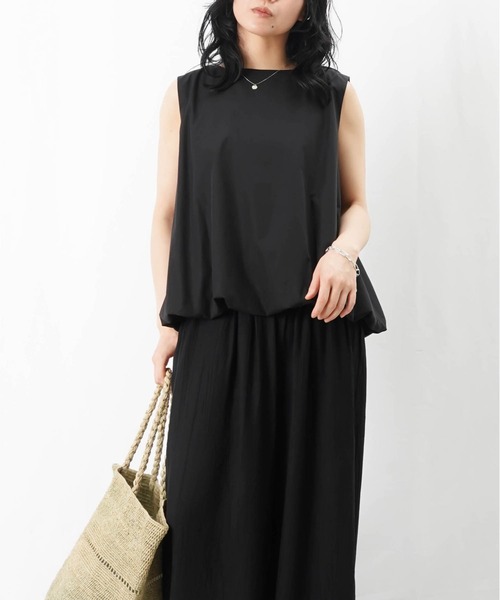 LUCA - ルカ　ノースリーブブラウス セール】LC/LLL 2WAYタックブラウス（シャツ/ブラウス）｜LUCA