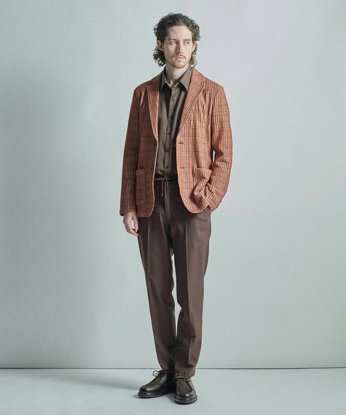 MEN'S BIGI(メンズビギ)の「リヨセルコットンサテンシャツ(シャツ/ブラウス・メンズ・ブラウン/ベージュ/ブラック・04/03/02/01)」の14枚目の写真