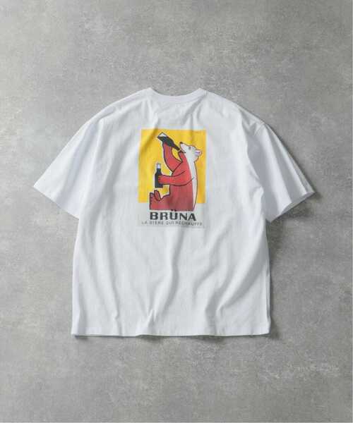 Savignac（サヴィニャック）の「《追加》SAVIGNAC (サヴィニャック) 別注 French Company プリント Tシャツ（Tシャツ/カットソー・メンズ・ブラック/ホワイト×ホワイト/アイボリー/ブラック系その他/ブルー系その他/ホワイト/ホワイト系その他/グリーン・MEDIUM/LARGE/X-LARGE）」の3枚目の写真