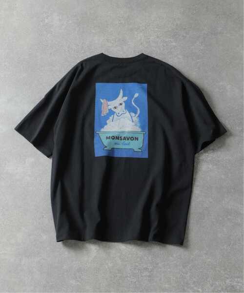 Savignac（サヴィニャック）の「《追加》SAVIGNAC (サヴィニャック) 別注 French Company プリント Tシャツ（Tシャツ/カットソー・メンズ・ブラック/ホワイト×ホワイト/アイボリー/ブラック系その他/ブルー系その他/ホワイト/ホワイト系その他/グリーン・MEDIUM/LARGE/X-LARGE）」の6枚目の写真