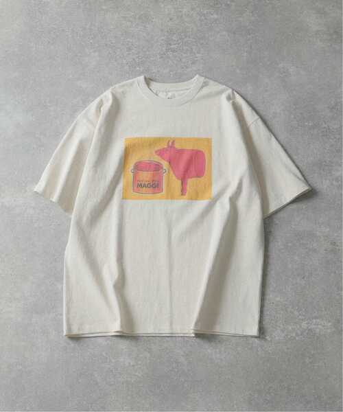 Savignac（サヴィニャック）の「《追加》SAVIGNAC (サヴィニャック) 別注 French Company プリント Tシャツ（Tシャツ/カットソー・メンズ・ブラック/ホワイト×ホワイト/アイボリー/ブラック系その他/ブルー系その他/ホワイト/ホワイト系その他/グリーン・MEDIUM/LARGE/X-LARGE）」の2枚目の写真