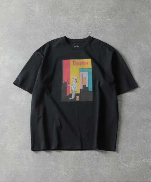 Savignac（サヴィニャック）の「《追加》SAVIGNAC (サヴィニャック) 別注 French Company プリント Tシャツ（Tシャツ/カットソー・メンズ・ブラック/ホワイト×ホワイト/アイボリー/ブラック系その他/ブルー系その他/ホワイト/ホワイト系その他/グリーン・MEDIUM/LARGE/X-LARGE）」の5枚目の写真