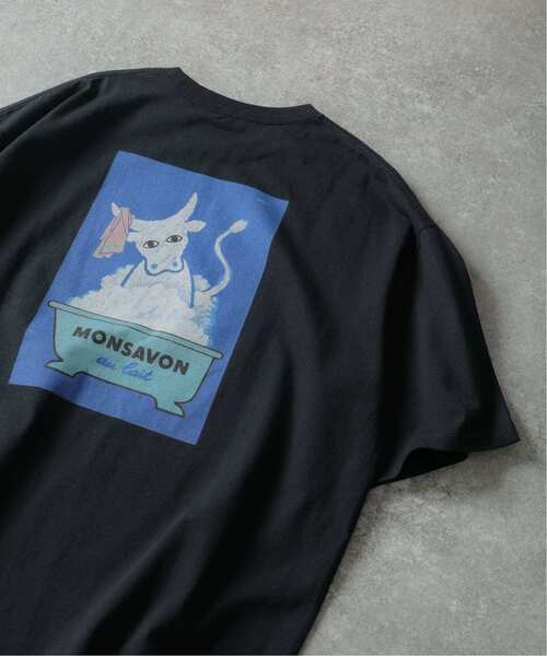 Savignac（サヴィニャック）の「《追加》SAVIGNAC (サヴィニャック) 別注 French Company プリント Tシャツ（Tシャツ/カットソー・メンズ・ブラック/ホワイト×ホワイト/アイボリー/ブラック系その他/ブルー系その他/ホワイト/ホワイト系その他/グリーン・MEDIUM/LARGE/X-LARGE）」の12枚目の写真