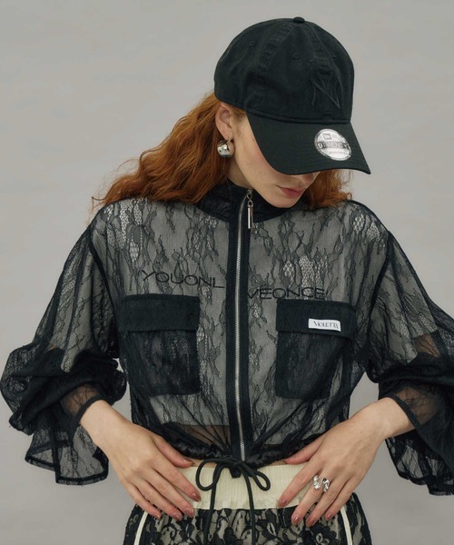 お値下可能！mal. レレレさん！シアー ブルゾン ブラック お値下可能！mal. レレレさん！シアー ブルゾン ブラック お値下可能