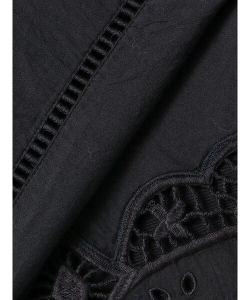 Htage（テージ）の「【Htage】エンブロイダリーレースシャツ（シャツ/ブラウス・レディース・ブラック/オフホワイト・FREE）」の16枚目の写真