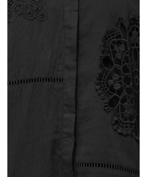 Htage（テージ）の「【Htage】エンブロイダリーレースシャツ（シャツ/ブラウス・レディース・ブラック/オフホワイト・FREE）」の19枚目の写真
