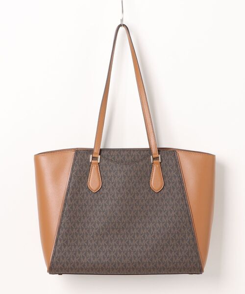 MICHAEL KORS(マイケルコース)の「TARYN レザー トート ラージ - MKシグネチャー(トートバッグ・レディース・ブラウン系その他・FREE)」の6枚目の写真