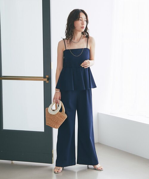 セール】【新色追加！】ベアトップオールインワン（サロペット