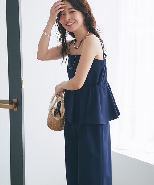 セール】【新色追加！】ベアトップオールインワン（サロペット