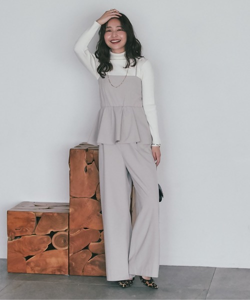 出品9/30まで⭐︎タグ付新品⭐︎ベアトップオールインワン　ラブティックボンボン セール】【新色追加！】ベアトップオールインワン（サロペット