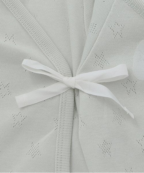 petit main（プティマイン）の「【弱酸性】短肌着（肌着・キッズ・ライトグリーン/ライトブルー/ライトピンク/オフホワイト・60cm/50cm）」の15枚目の写真