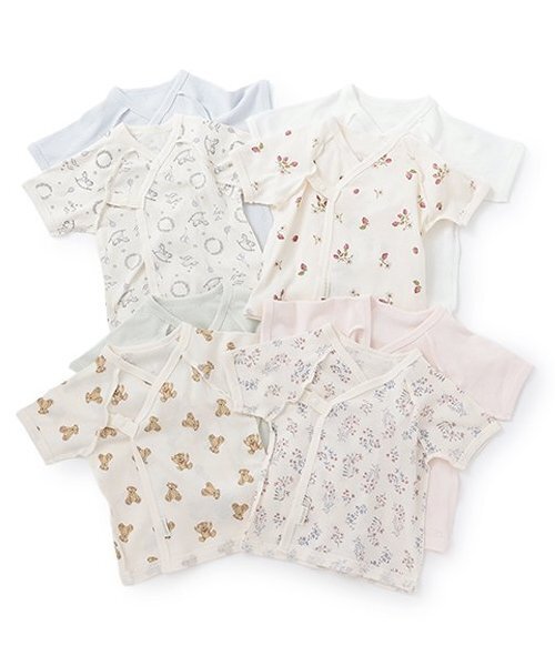 petit main（プティマイン）の「【弱酸性】短肌着（肌着・キッズ・ライトグリーン/ライトブルー/ライトピンク/オフホワイト・60cm/50cm）」の20枚目の写真