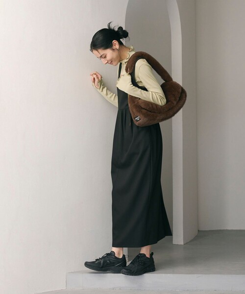 NOMADIS（ノマディス）の「【別注】＜NOMADIS＞LUCK フェイクファー ショルダーバッグ（ショルダーバッグ・レディース・その他1/ダークブラウン・FREE）」の5枚目の写真