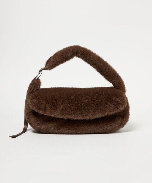 NOMADIS（ノマディス）の「【別注】＜NOMADIS＞LUCK フェイクファー ショルダーバッグ（ショルダーバッグ・レディース・その他1/ダークブラウン・FREE）」の6枚目の写真