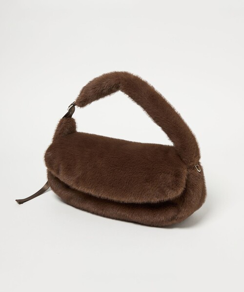 NOMADIS（ノマディス）の「【別注】＜NOMADIS＞LUCK フェイクファー ショルダーバッグ（ショルダーバッグ・レディース・その他1/ダークブラウン・FREE）」の9枚目の写真