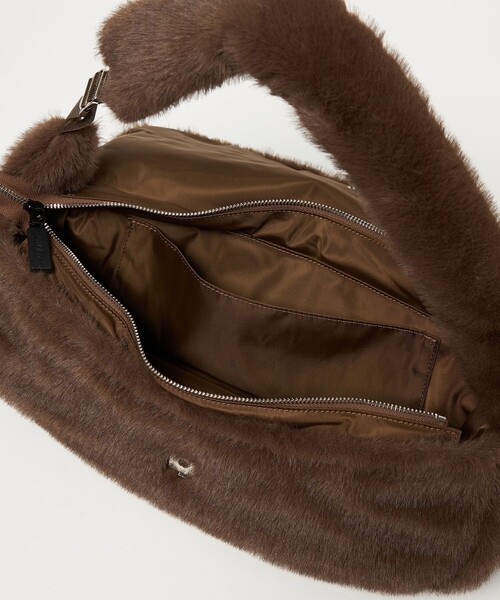 NOMADIS（ノマディス）の「【別注】＜NOMADIS＞LUCK フェイクファー ショルダーバッグ（ショルダーバッグ・レディース・その他1/ダークブラウン・FREE）」の12枚目の写真