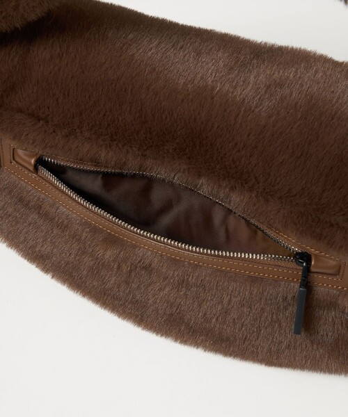 NOMADIS（ノマディス）の「【別注】＜NOMADIS＞LUCK フェイクファー ショルダーバッグ（ショルダーバッグ・レディース・その他1/ダークブラウン・FREE）」の14枚目の写真