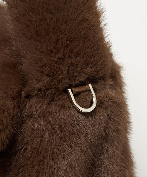 NOMADIS（ノマディス）の「【別注】＜NOMADIS＞LUCK フェイクファー ショルダーバッグ（ショルダーバッグ・レディース・その他1/ダークブラウン・FREE）」の16枚目の写真