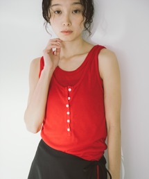 duei（デュイ）の「セパレートレイヤードノースリーブタンクトップ（タンクトップ）」