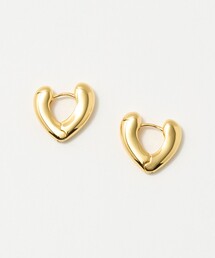 ユナイテッドアローズ　ハートピアス　ゴールド UNITED ARROWS｜ユナイテッドアローズのピアス（両耳用