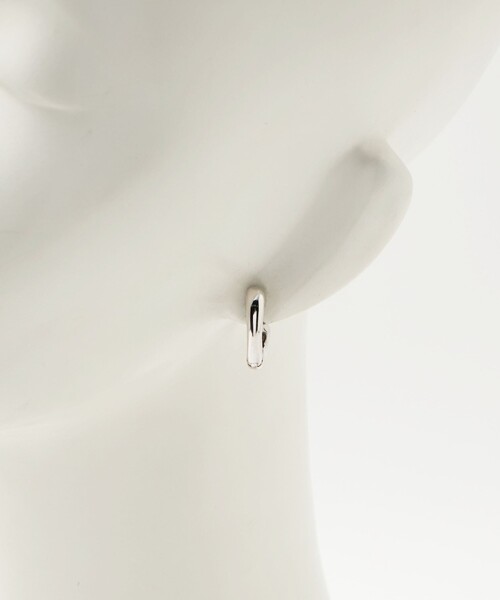 UNITED ARROWS（ユナイテッドアローズ）の「ハート フープ ピアス（ピアス（両耳用）・レディース・シルバー/ゴールド・FREE）」の5枚目の写真