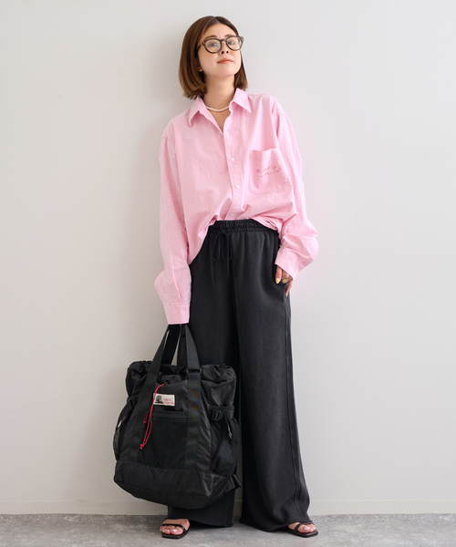U by SPICK&SPAN(ユーバイスピックアンドスパン)の「PayDay/ペイデイ × U by SPICK&SPAN オックスシャツ(シャツ/ブラウス・レディース・ブルー/ピンク・38)」の17枚目の写真