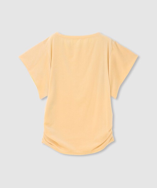 allureville(アルアバイル)の「ベロアトップ(Tシャツ/カットソー・レディース・チャコールグレー/クリアイエロー/グレイッシュベージュ・2)」の8枚目の写真