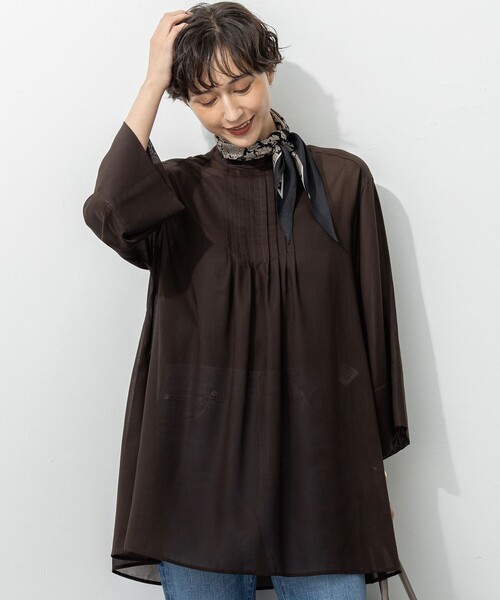 23区｜ニジュウサンクのシャツ/ブラウス（スタンドカラー）通販 - ZOZOTOWN