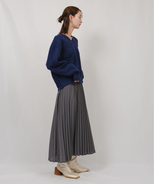 前後2way】スパンコールニット Palm Riche│Eimee Law & LHELBIE 公式